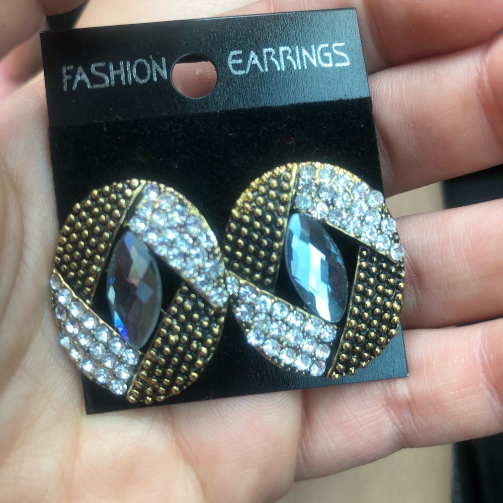 Studded earrings